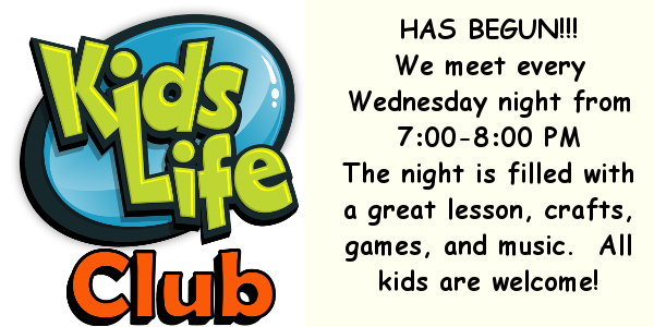 Kids Life Club web banner | LifeSpring Community (Wesleyan) Church